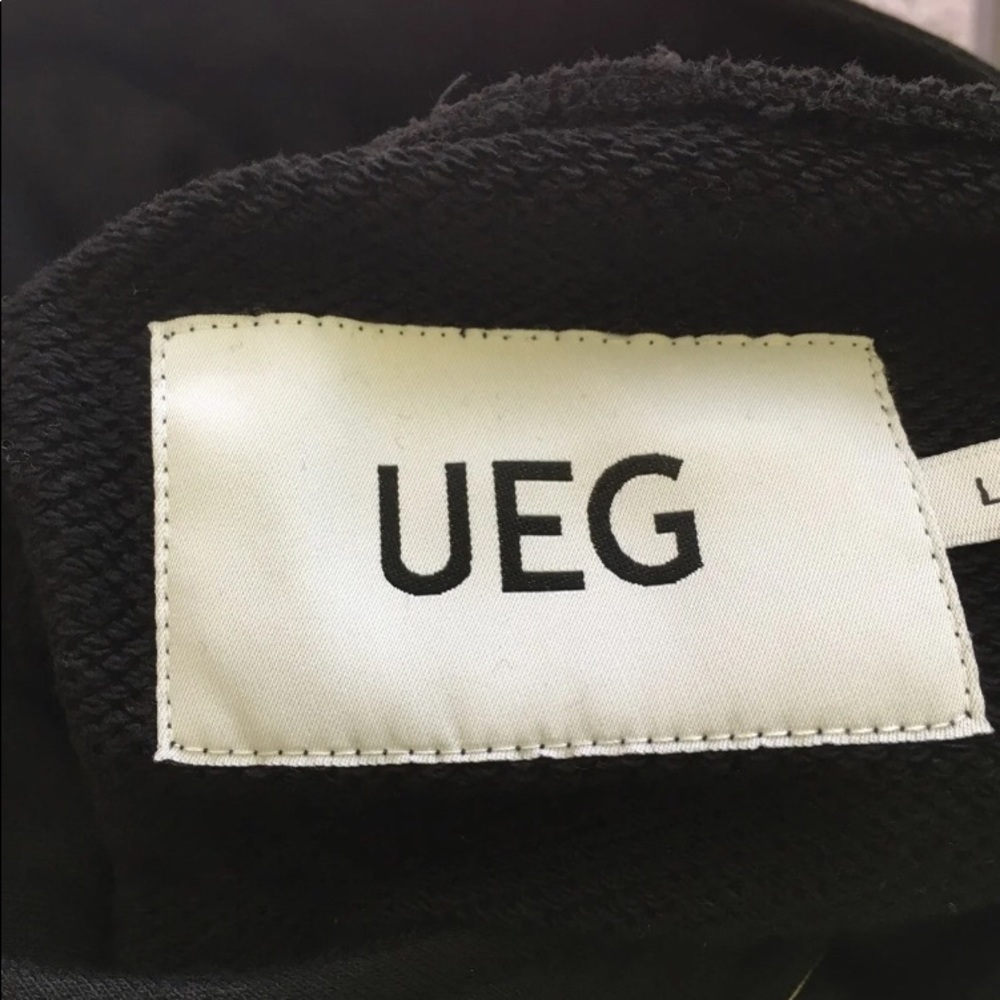 UEG Black Hoodie FOREIGN